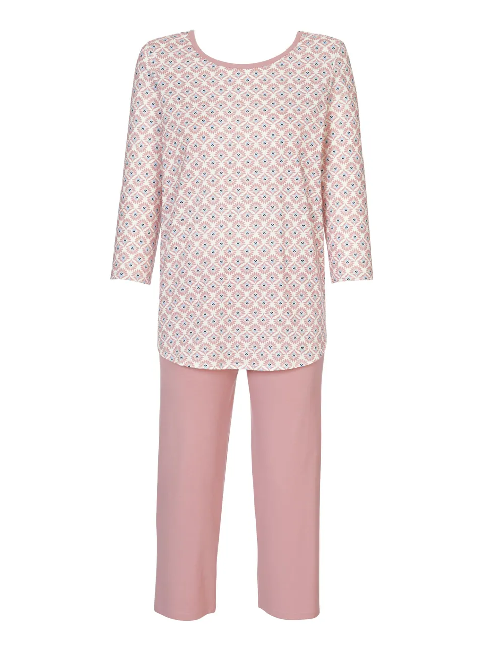 calida-lovely-nights-pyjamaset-damen-3-4-english-red image 1