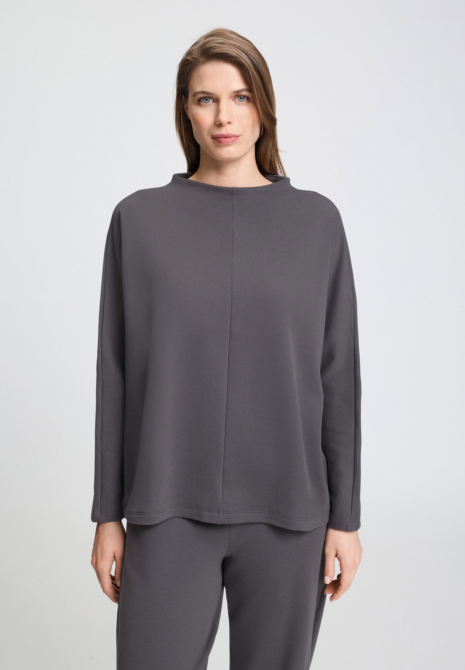 hanro-easy-wear-pullover-078929-dark-sesame-baumwolle image 2