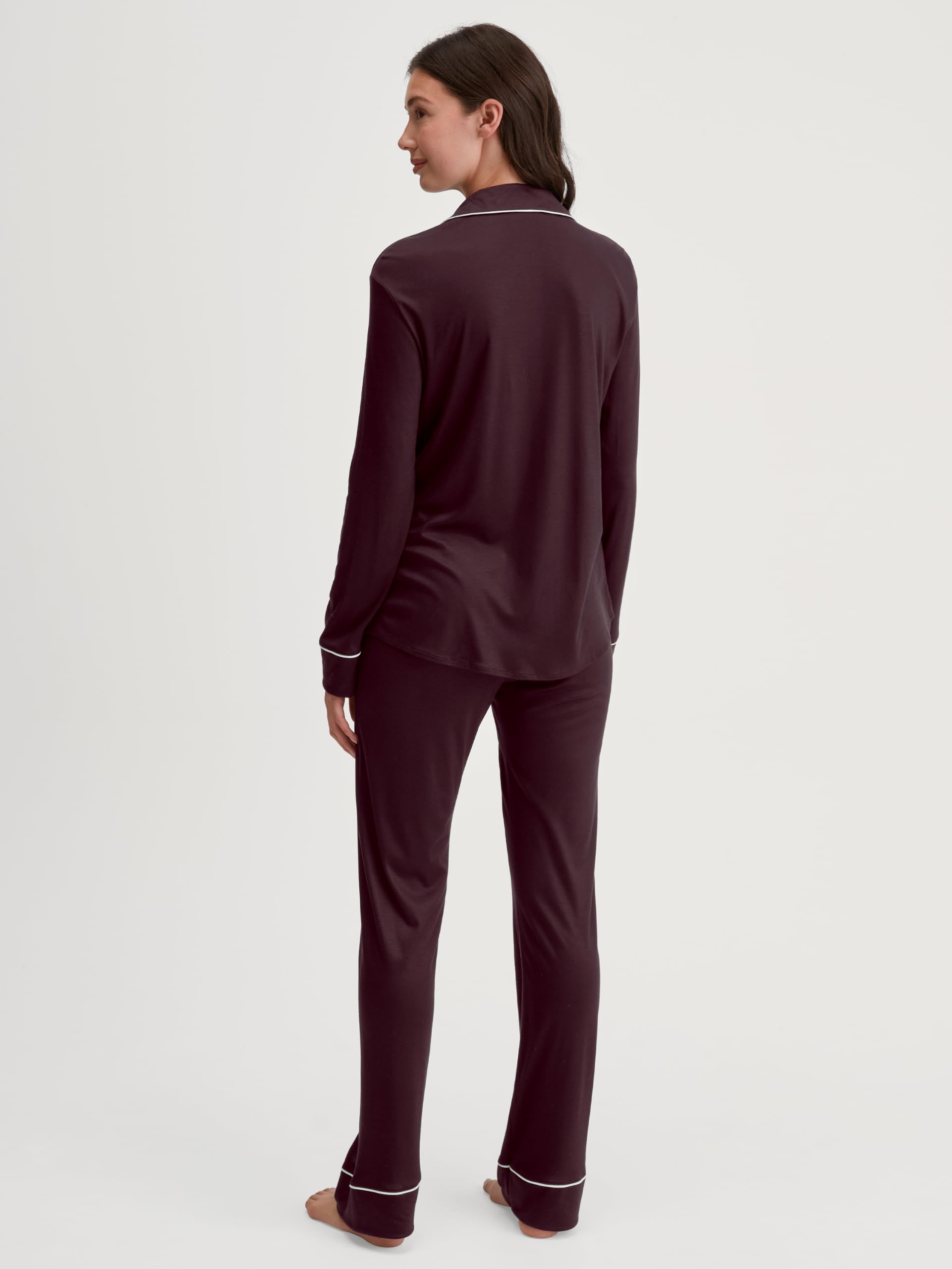 calida-moonlight-dreams-nachthemd-damen-dark-burgundy-modal-seide image 3