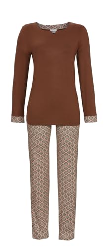 ringella-damen-pyjama-baumwolle-modal-langarm-schlafanzug image 4