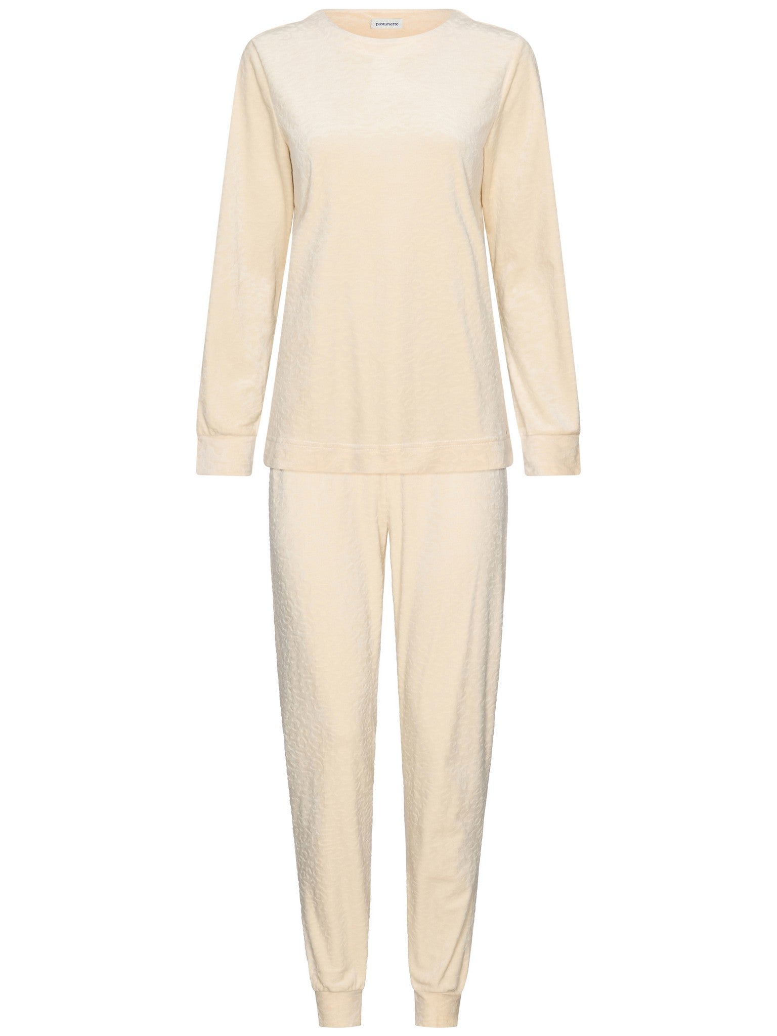 pastunette-softness-pyjama-creme-velours-fleece image 1