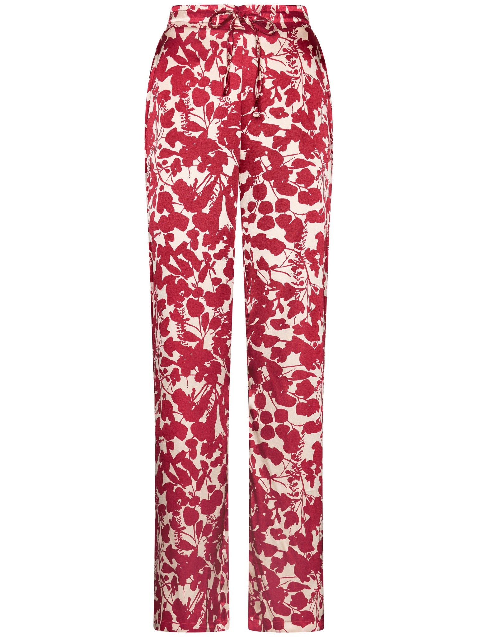 pastunette-premium-scarlet-bloom-pyjama-rot-satin-knopf image 5