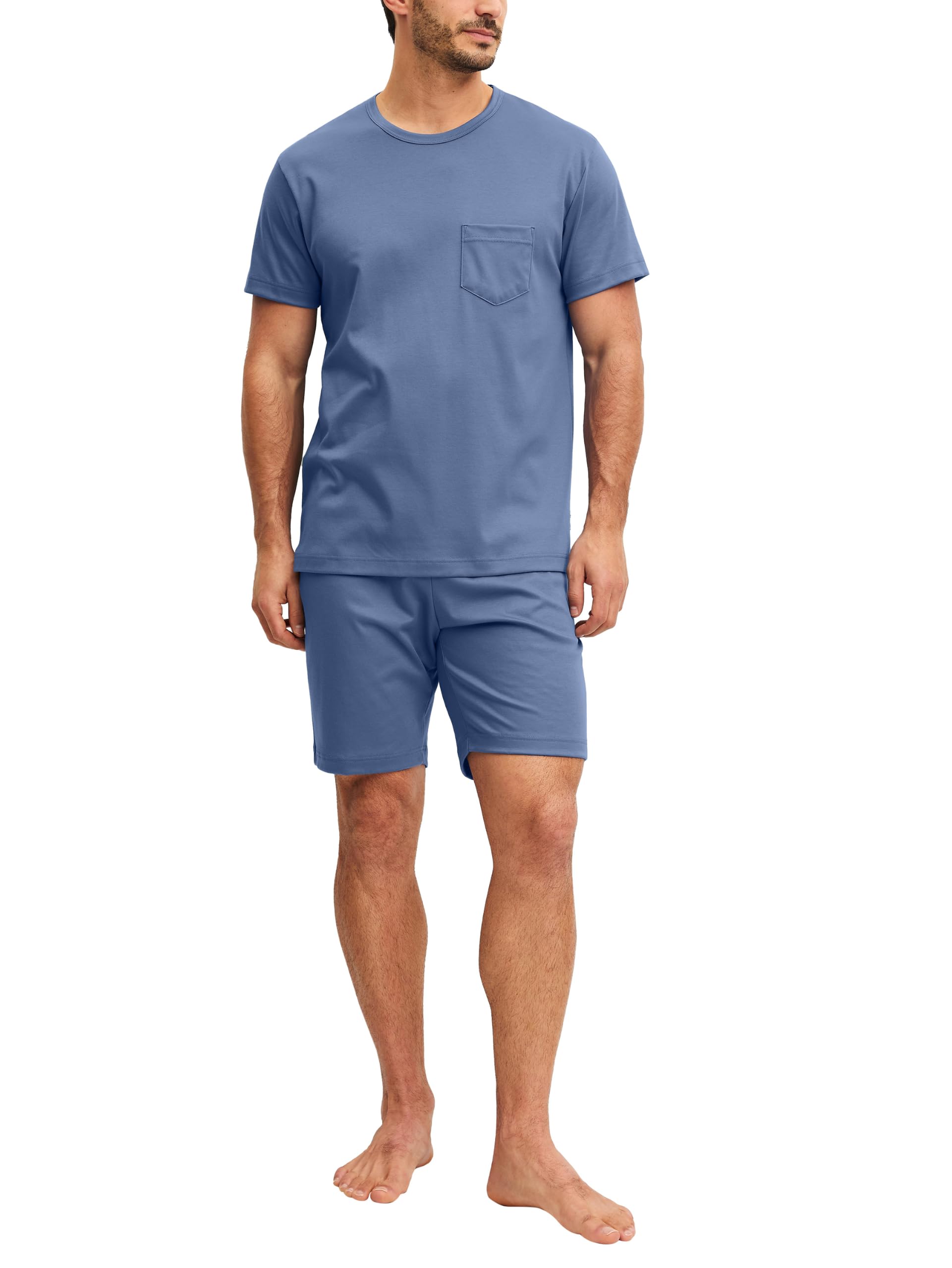 calida-relax-choice-kurz-pyjama-herren-50-baumwolle image 1
