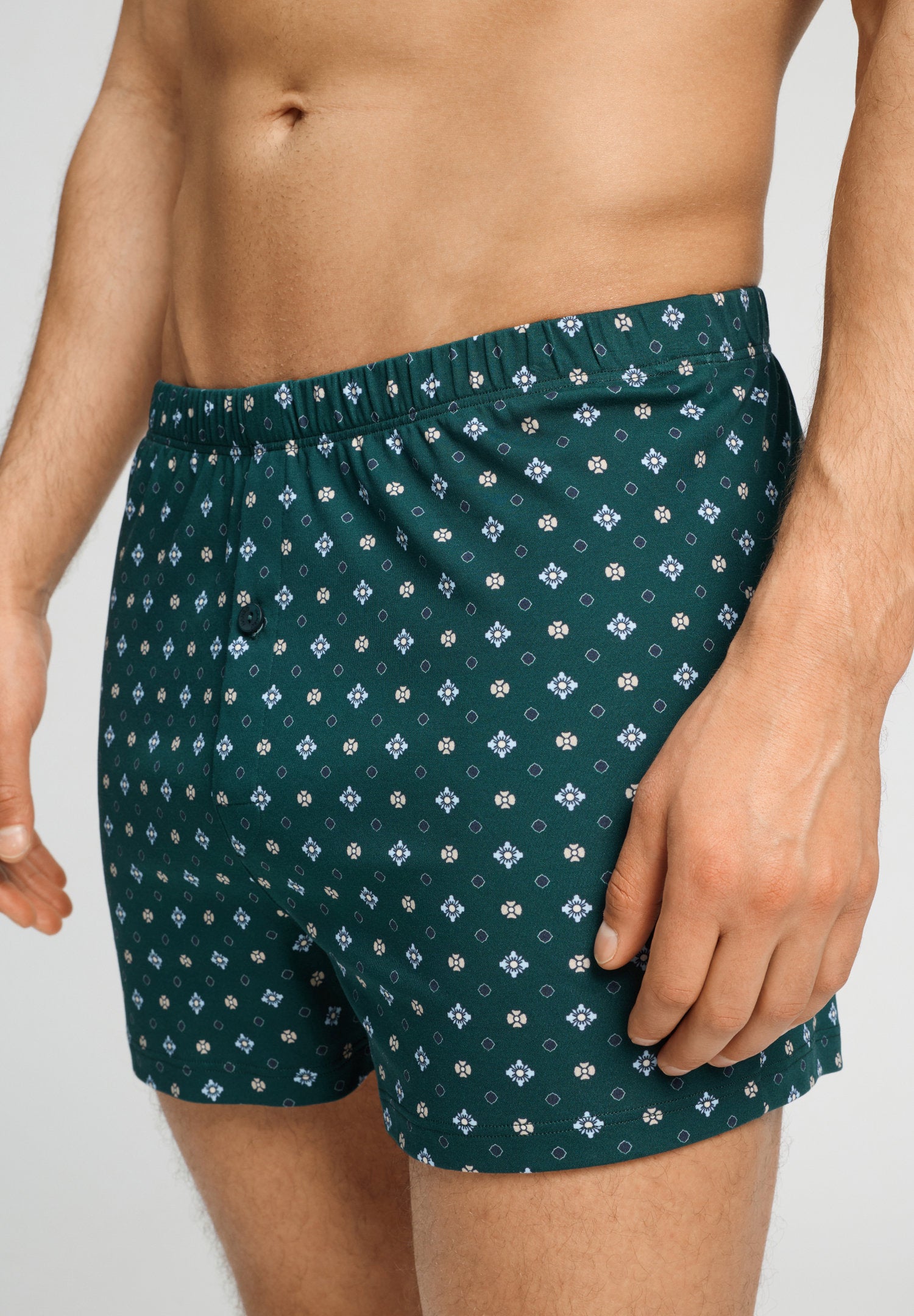 hanro-cotton-sporty-boxer-pisces-garden-baumwolle-herren image 6