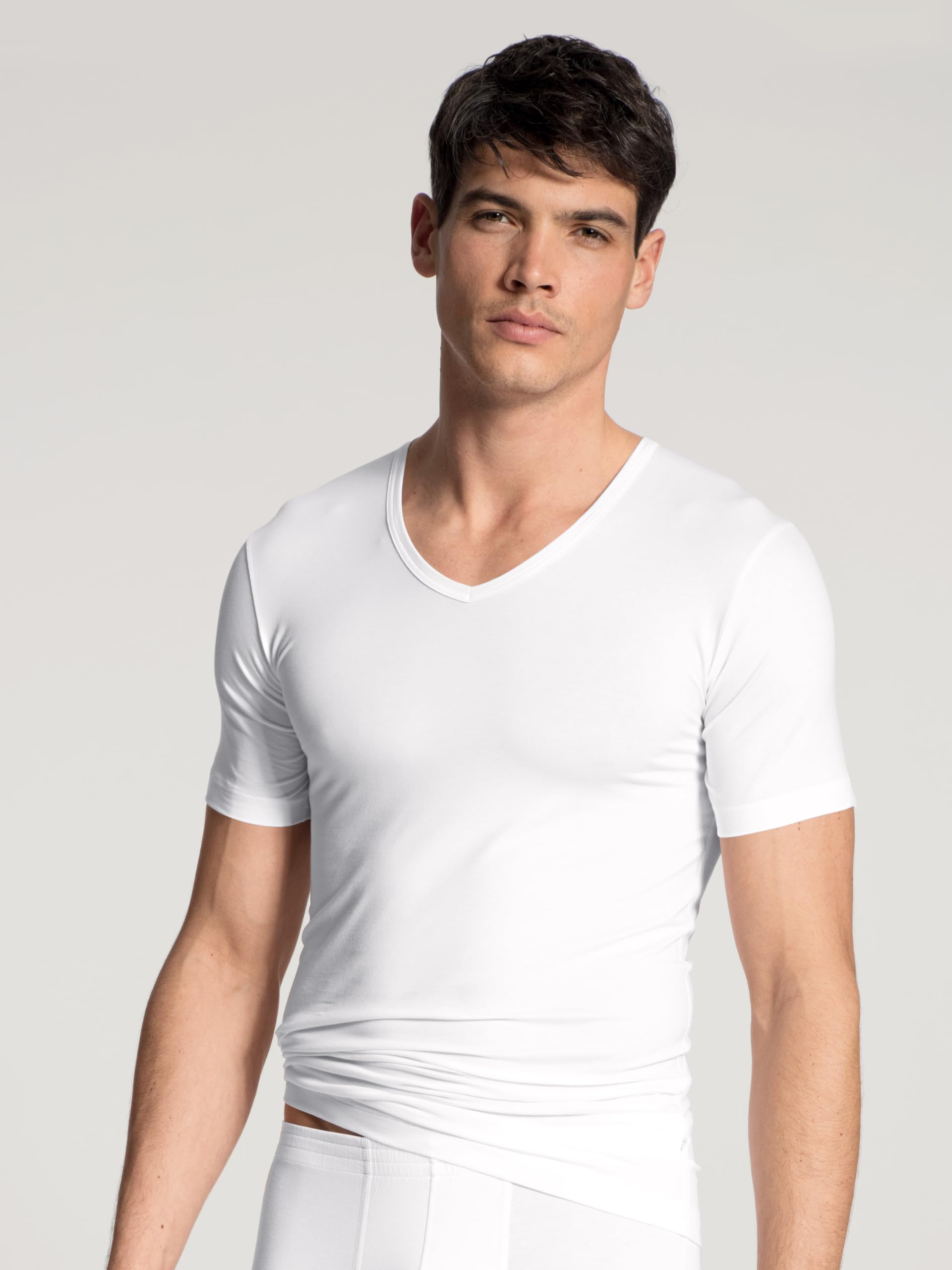 calida-focus-t-shirt-herren-schwarz-baumwolle-unterw-sche image 2
