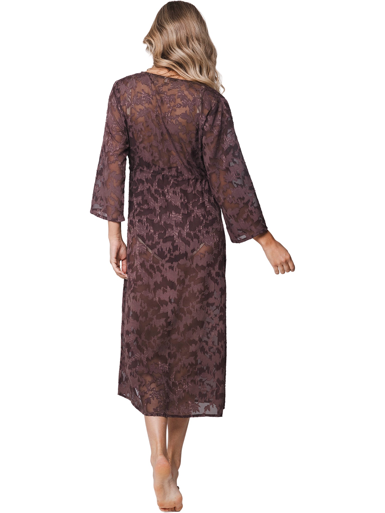pastunette-premium-cover-up-ivory-shore-braun-strandkleid image 5