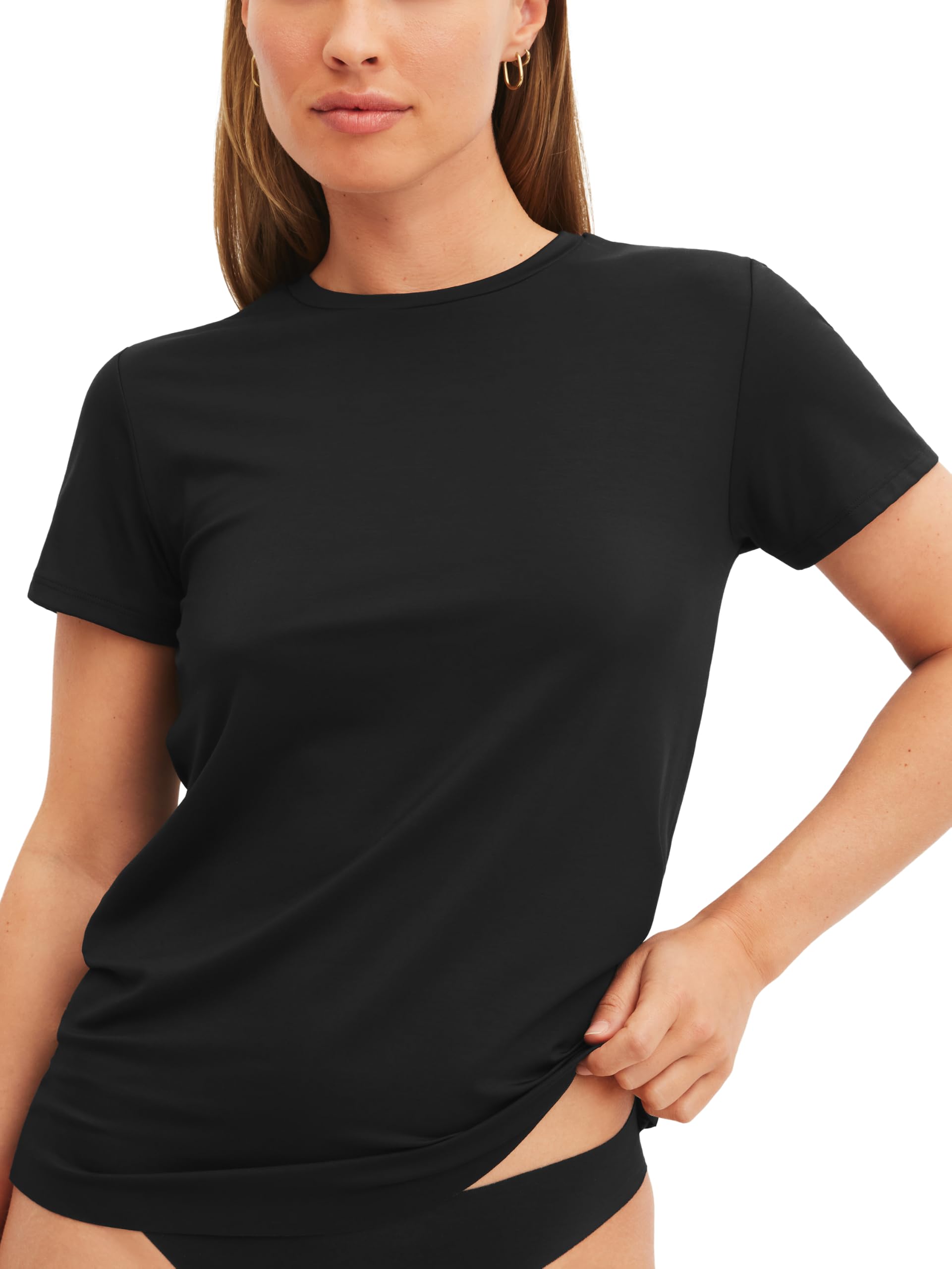 calida-natural-skin-damen-top-kurzarm-gr-44-46 image 1