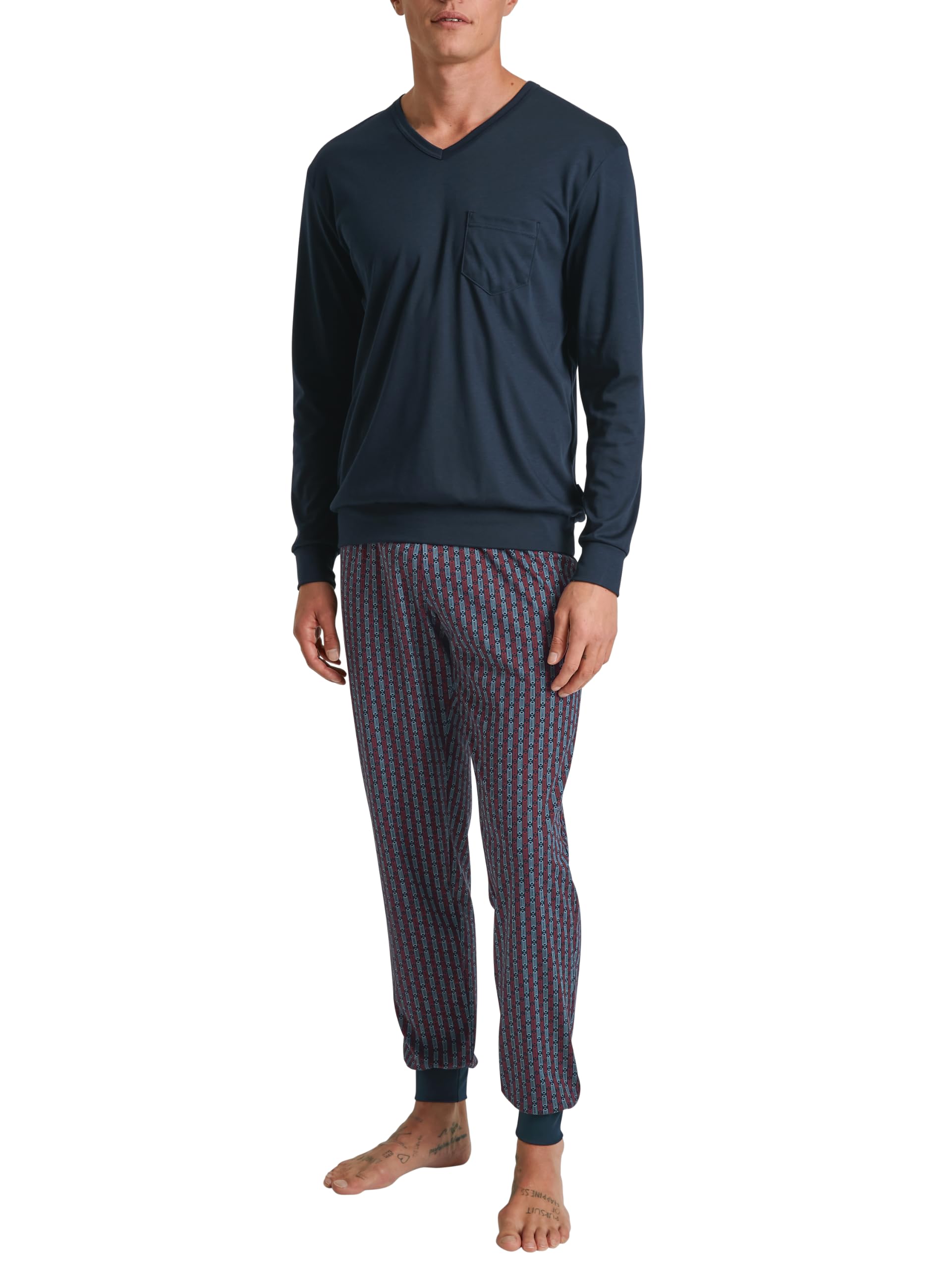 calida-relax-streamline-herren-pyjama-b-ndchen-gr-50 image 5