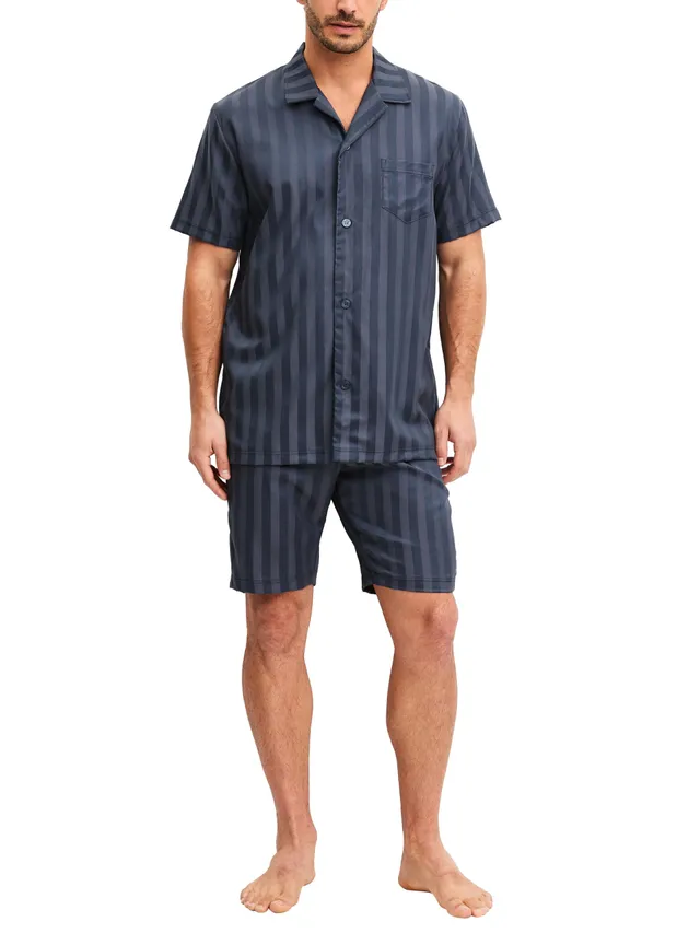 calida-relax-lux-kurz-pyjama-herren-50-streifen image 1