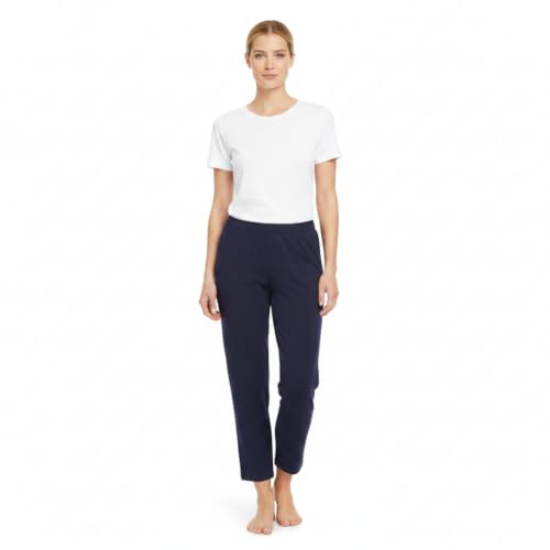 ringella-women-men-damen-7-8-loungehose-blue-navy-36-uni image 7