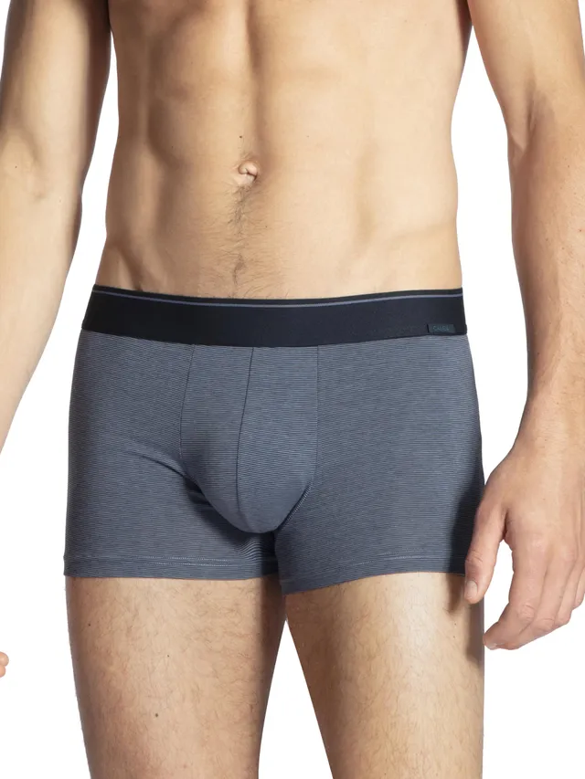 calida-cotton-stretch-boxershorts-herren-azurit-blue-baumwolle image 1