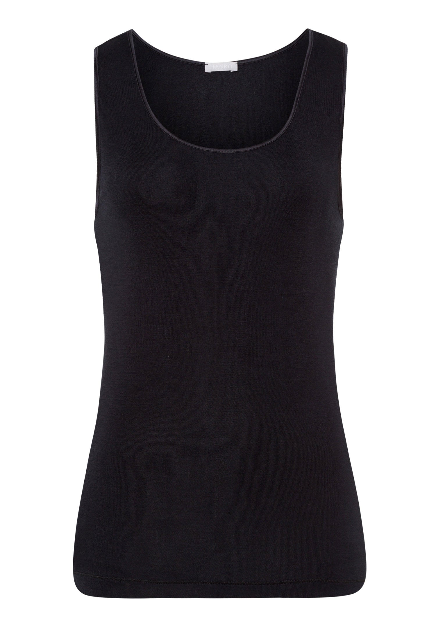 hanro-pure-silk-tank-top-black-seide-gr-e-m-nahtlos image 1