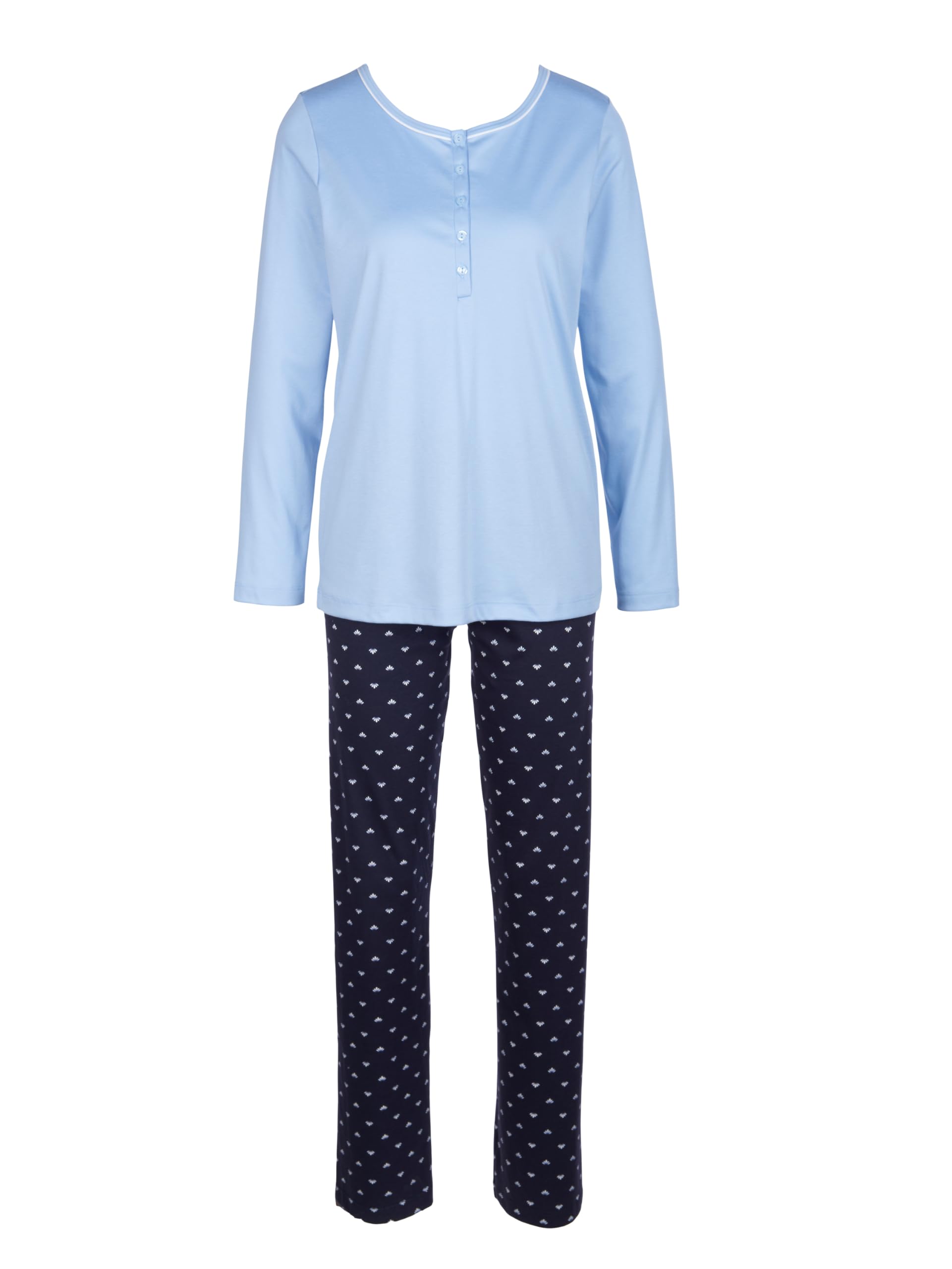 calida-night-lovers-pyjama-damen-gr-e-48-50-baumwolle image 3