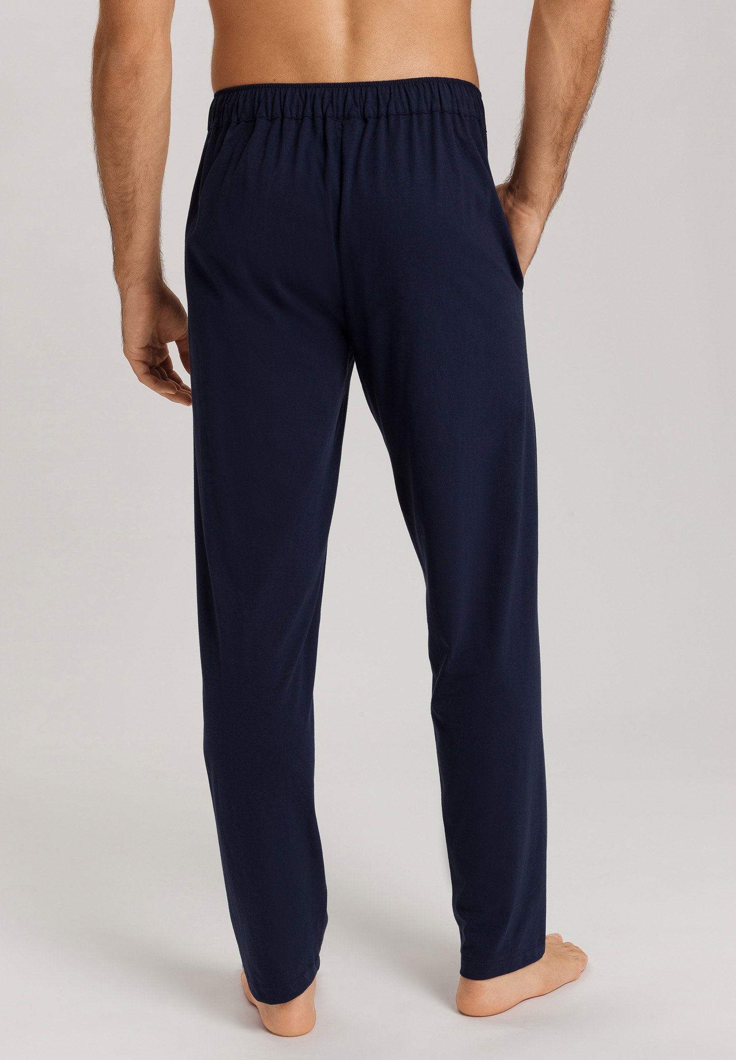 hanro-night-and-day-pyjamahose-herren-deep-navy-baumwolle image 4