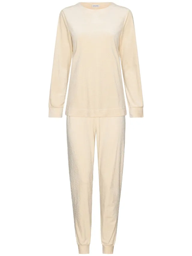 pastunette-softness-pyjama-creme-velours-fleece image 1