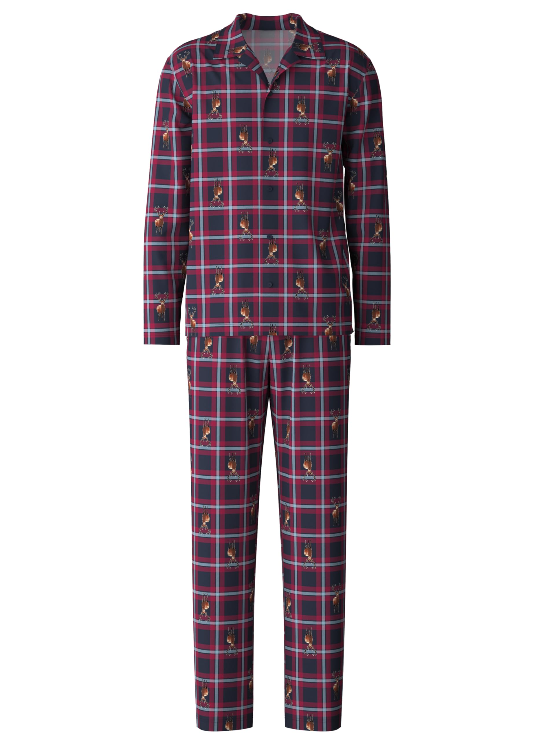 calida-favourites-sleep-family-friends-pyjamaset-herren-52-54-rio-red image 3
