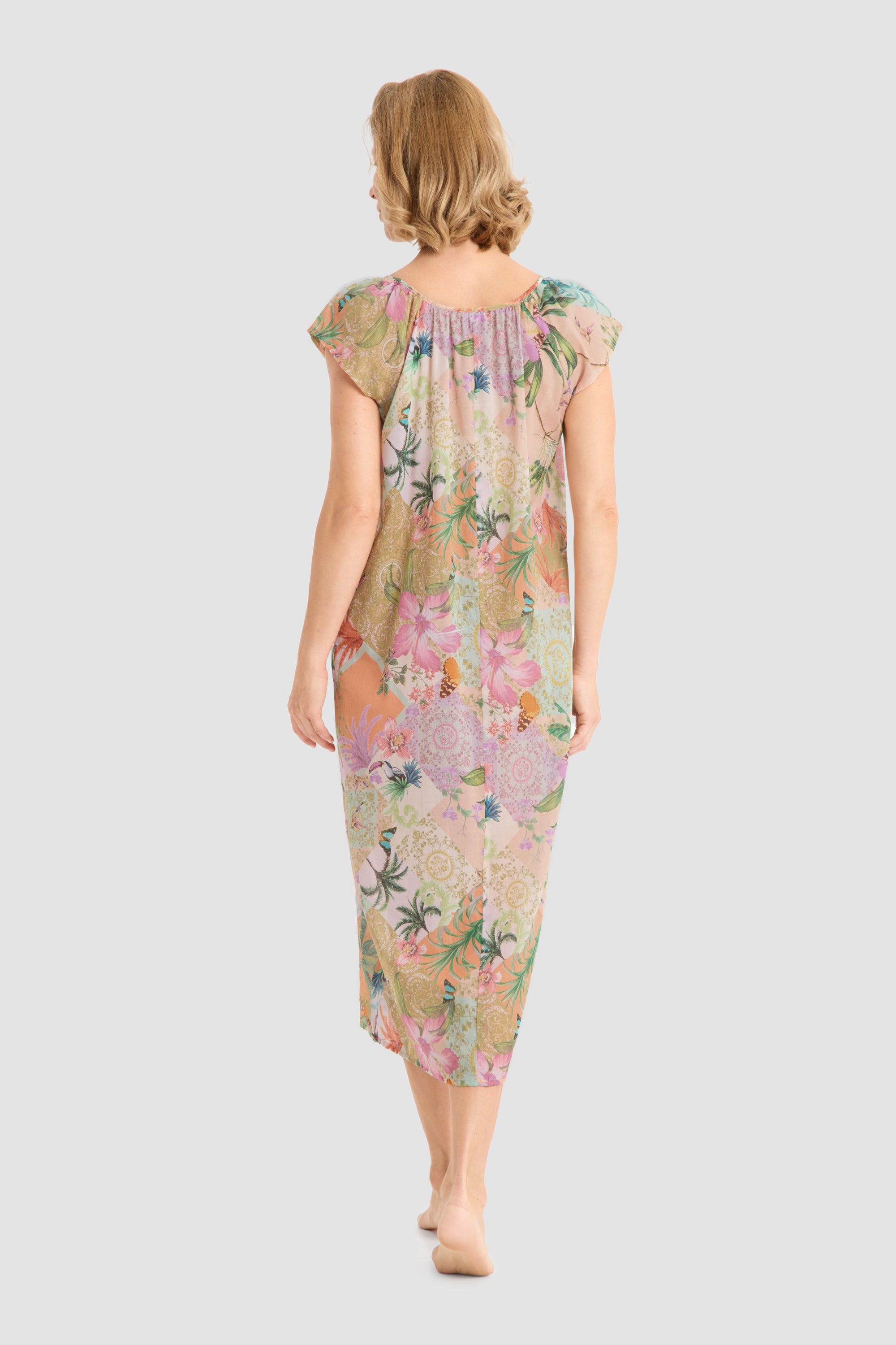 r-sch-be-happy-nachthemd-maxi-voile-blumendruck image 3
