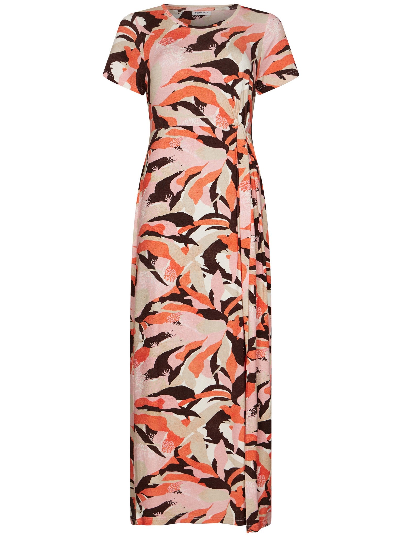 pastunette-coastal-coral-beachkleid-damen-multi-viskose image 1