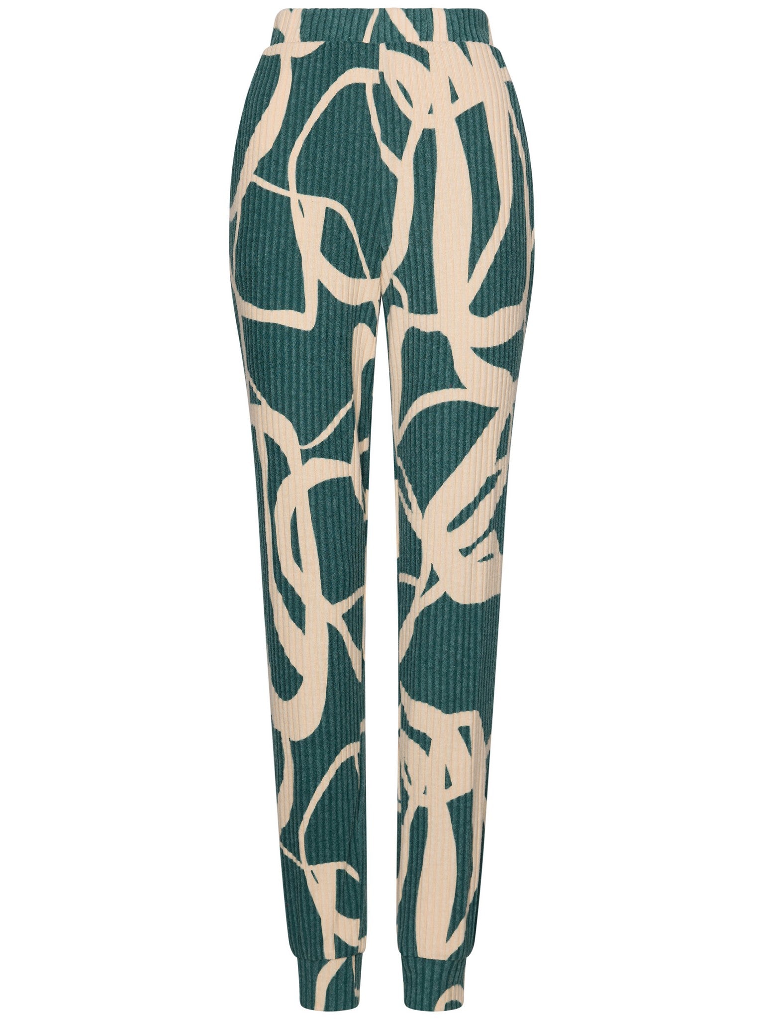 pastunette-premium-couture-pyjama-damen-gr-n-viskose-set image 3