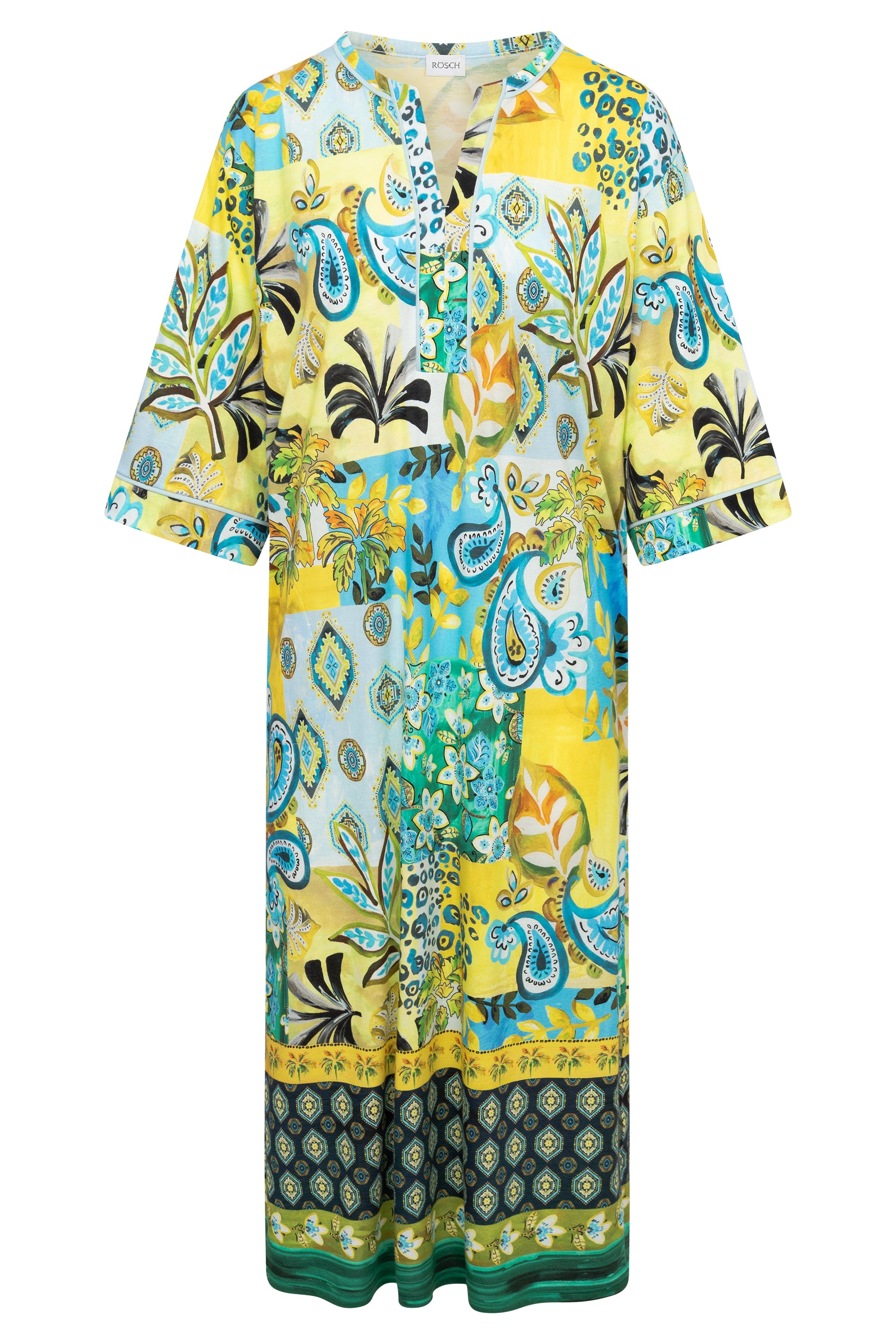 r-sch-be-happy-nachthemd-maxi-mehrfarbig-paisley-120cm image 2