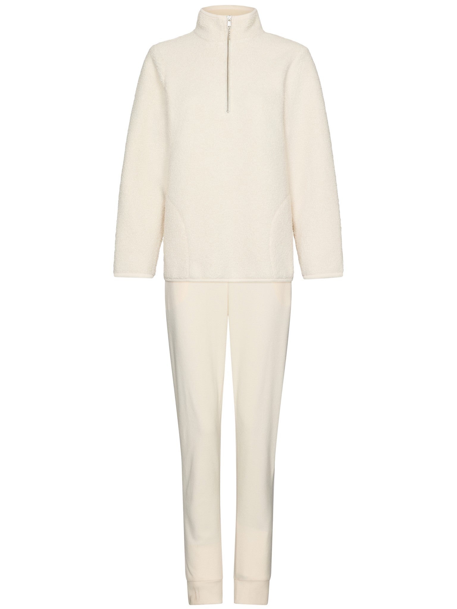 myrebelle-cozy-hausanzug-wei-teddy-fleece-damen image 2