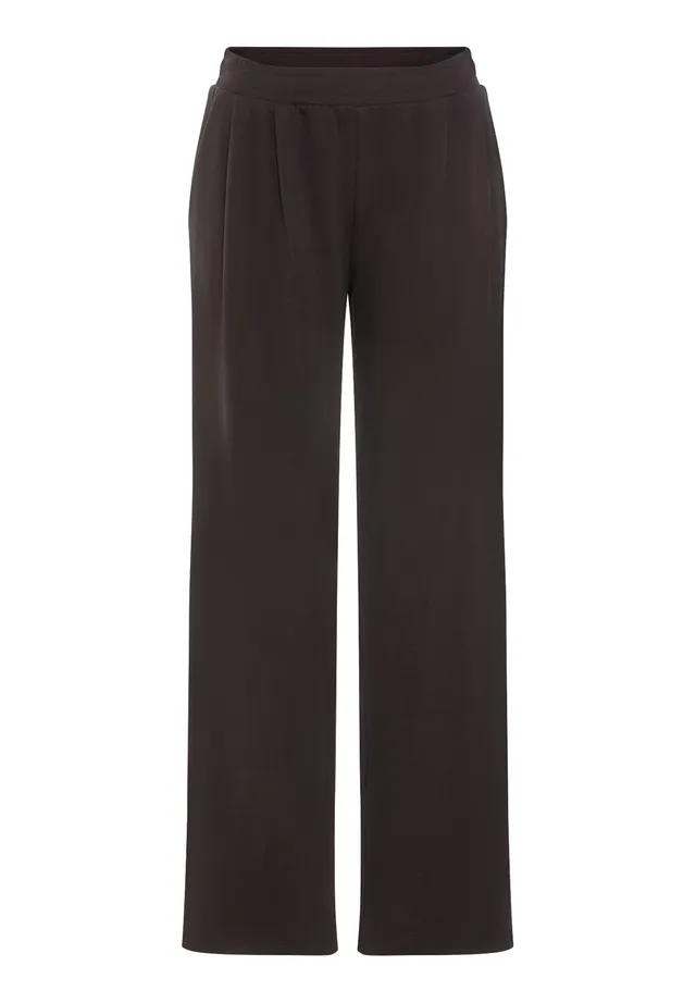 hanro-natural-living-long-pants-hose-dark-mocha-cotton image 1