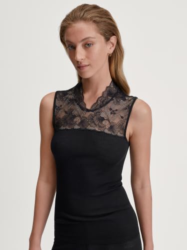 calida-silky-wool-glam-tank-top-damen-wolle-seide-mit-spitze image 6
