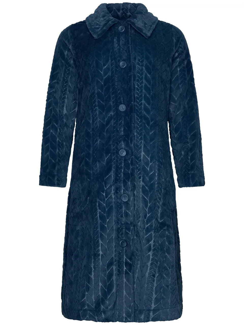 pastunette-blue-bloom-bademantel-blau-fleece-110-cm image 1