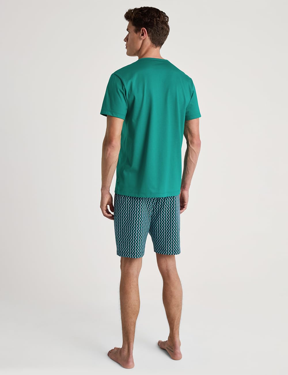 calida-relax-imprint-kurz-pyjama-herren-baumwolle-nordic-52-54 image 2