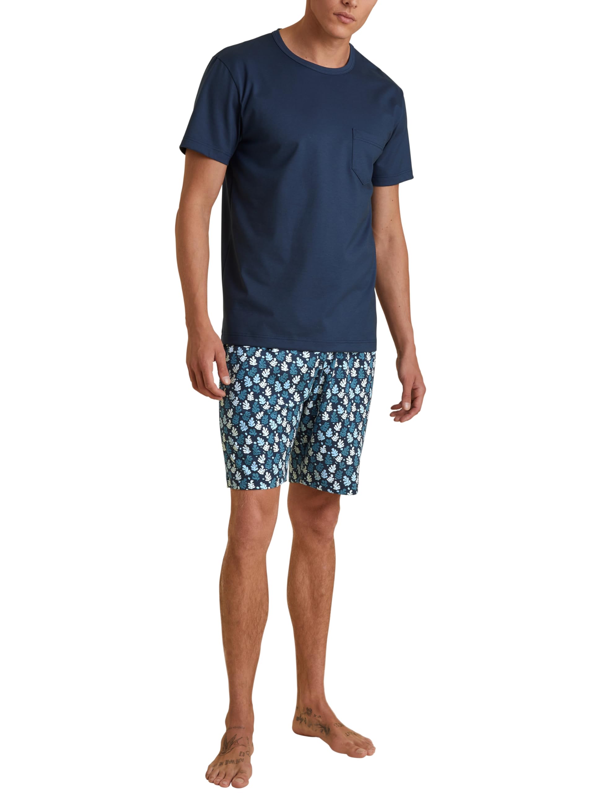 calida-relax-imprint-kurz-pyjama-herren-baumwolle image 8