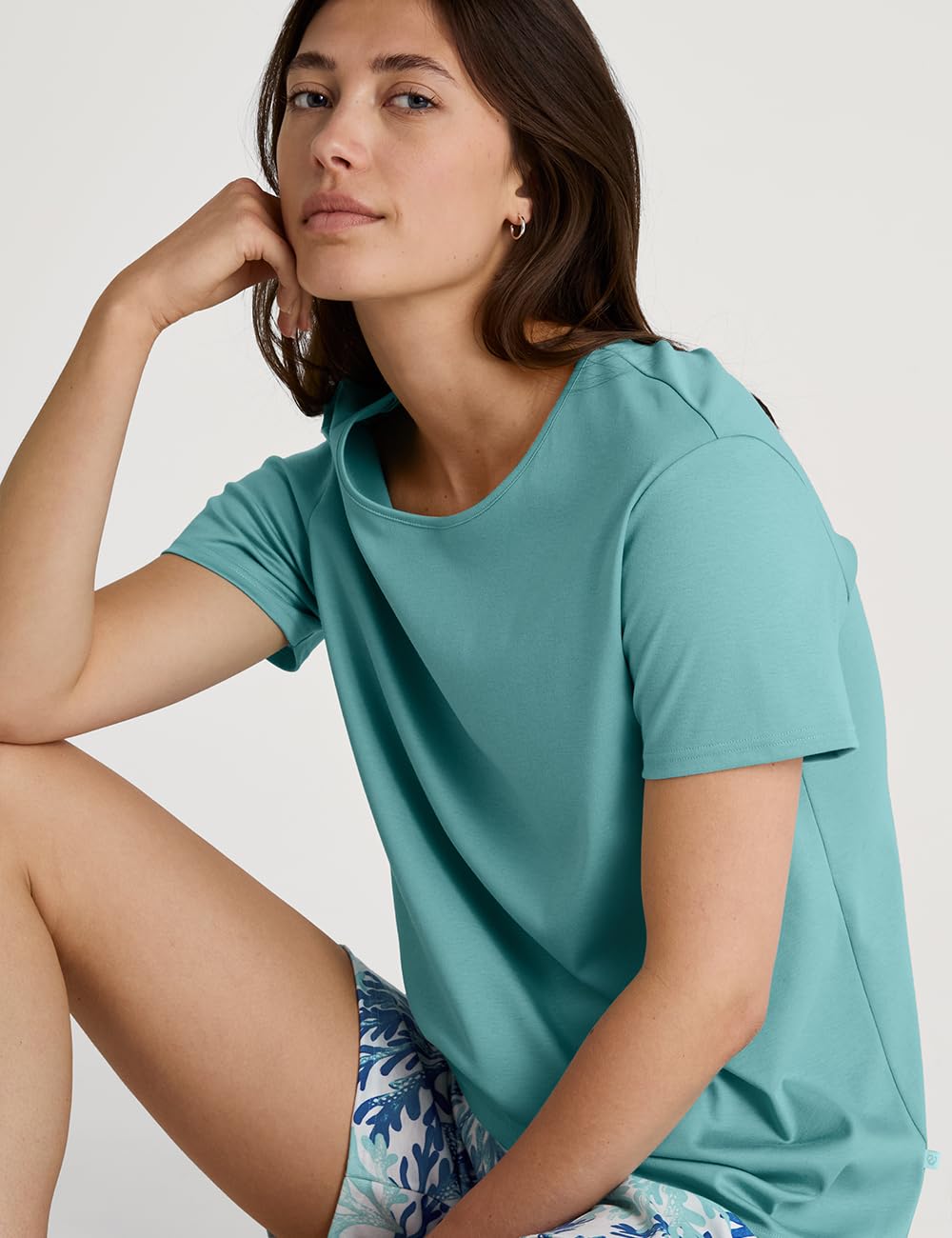 calida-favourites-dreams-coastal-dreams-kurz-pyjama-baumwolle image 4