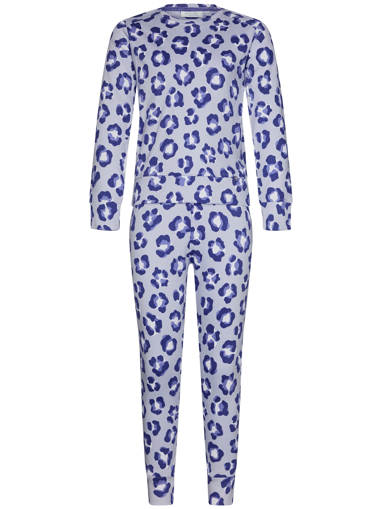 rebelle-leopard-lilac-pyjama-lila-m-dchen-leo-muster image 1