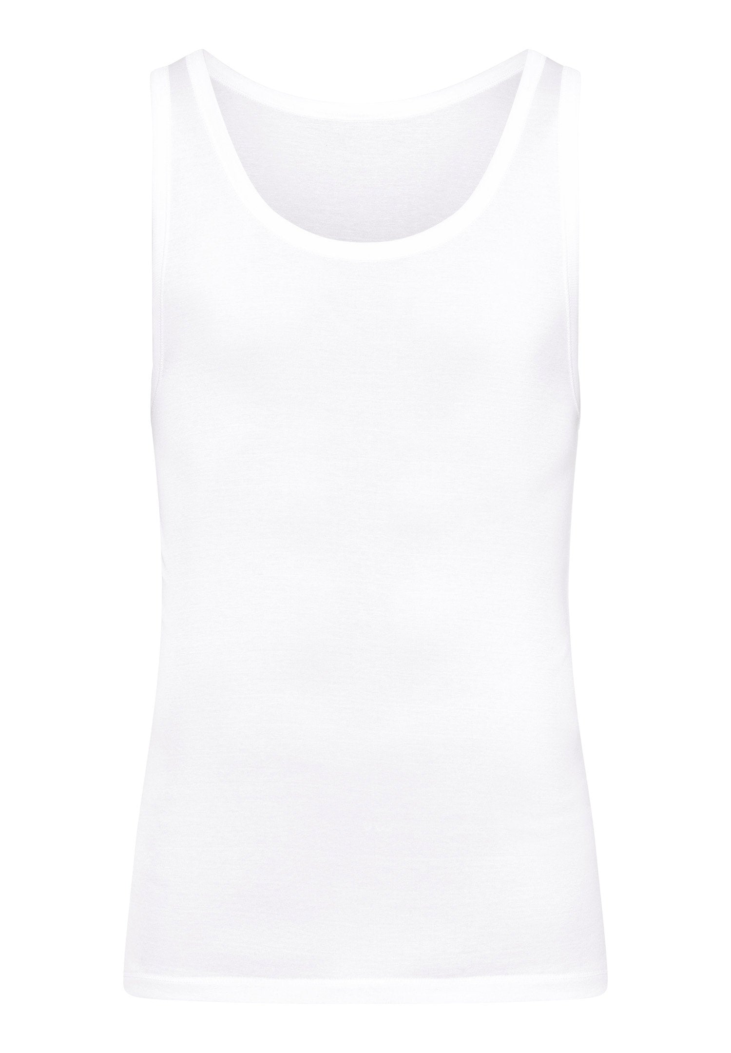 hanro-cotton-pure-tank-top-unterhemd-wei-herren image 1