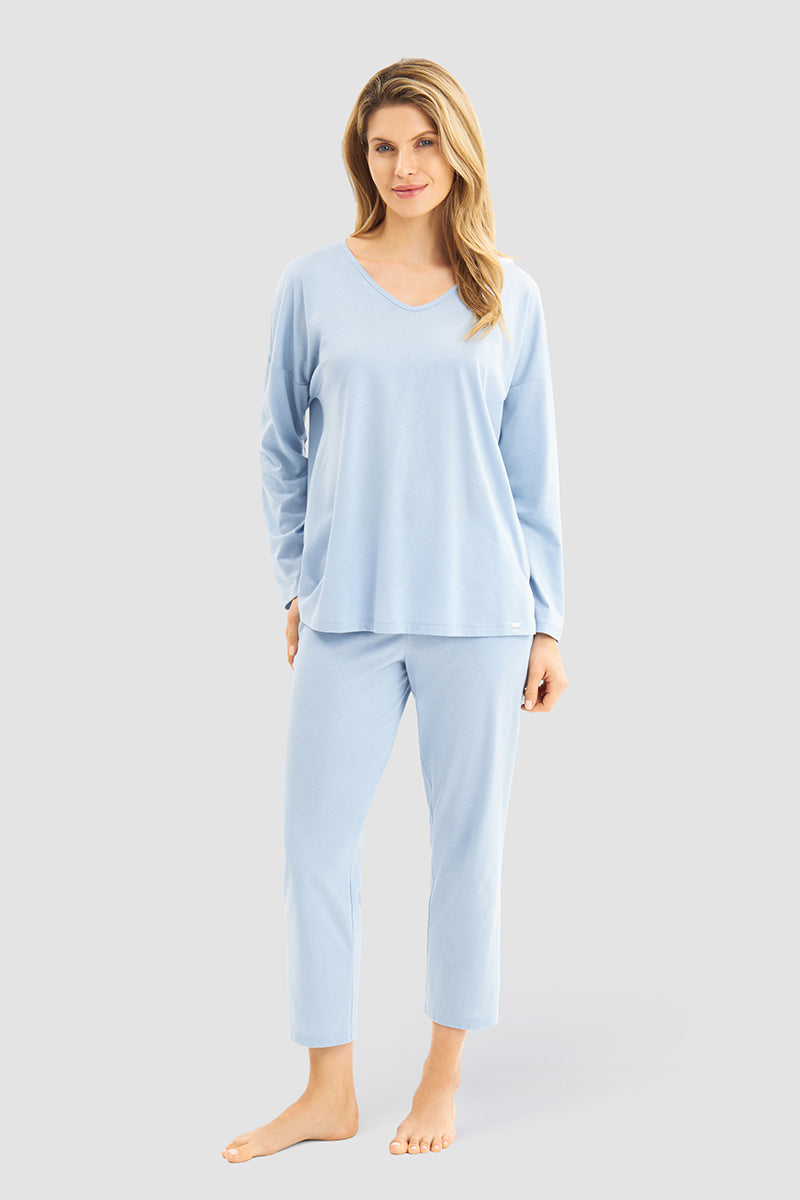 r-sch-be-happy-7-8-hose-blau-pyjamahose-taschen image 4
