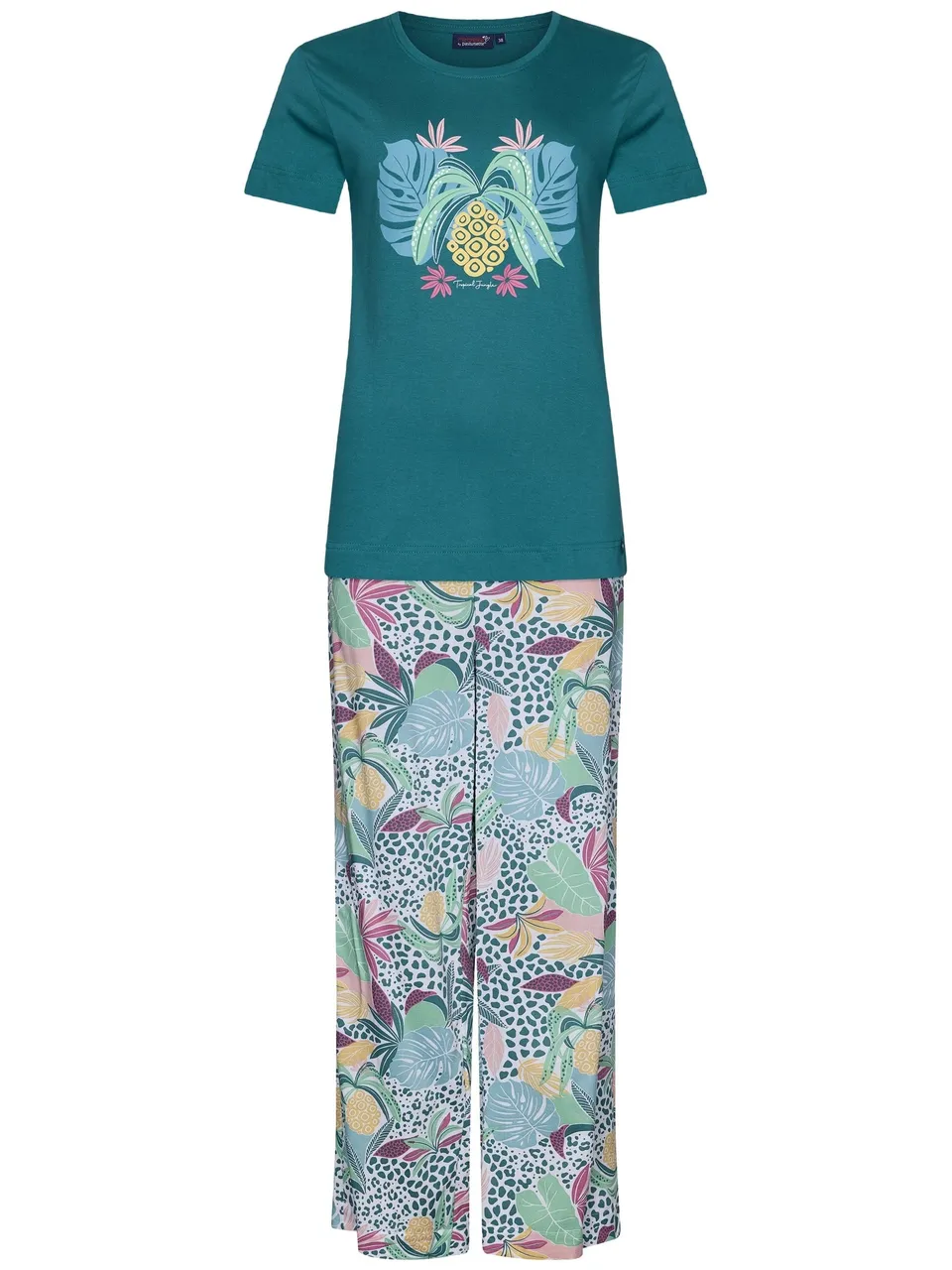 rebelle-tropical-jungle-comfortset-gr-n-bio-baumwolle image 1