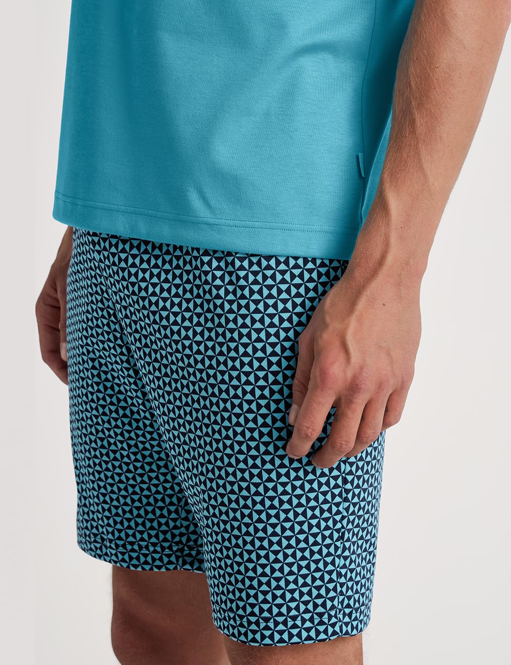 calida-relax-streamline-kurz-pyjama-herren-baumwolle-shorts image 3