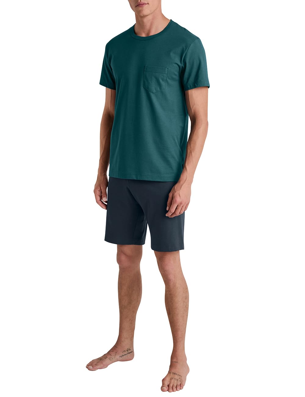 calida-relax-essentials-herren-kurz-pyjama-bio-baumwolle image 1