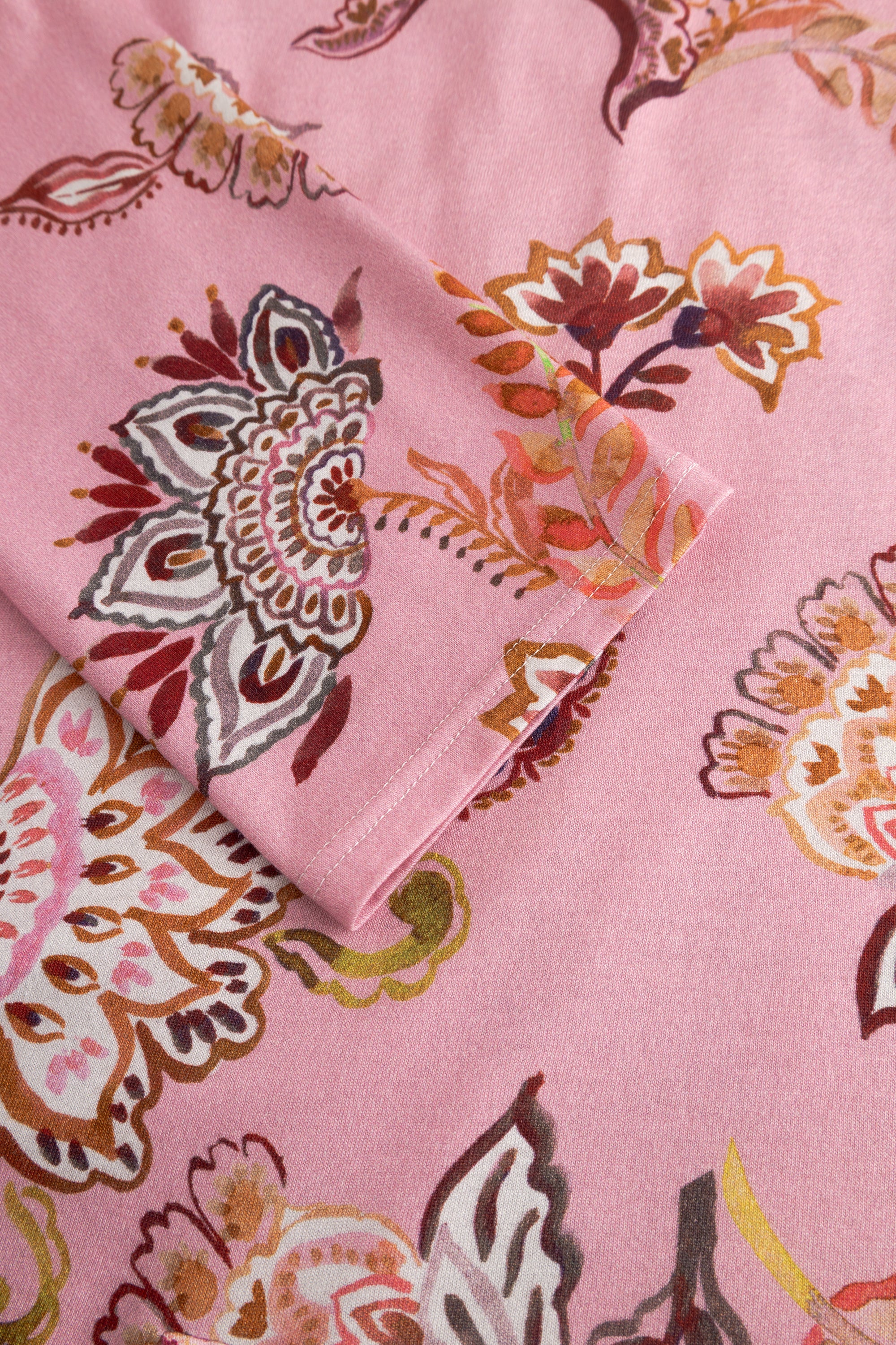 r-sch-be-happy-shirt-langarm-pyjamaoberteil-rosa-ornamentmix image 6