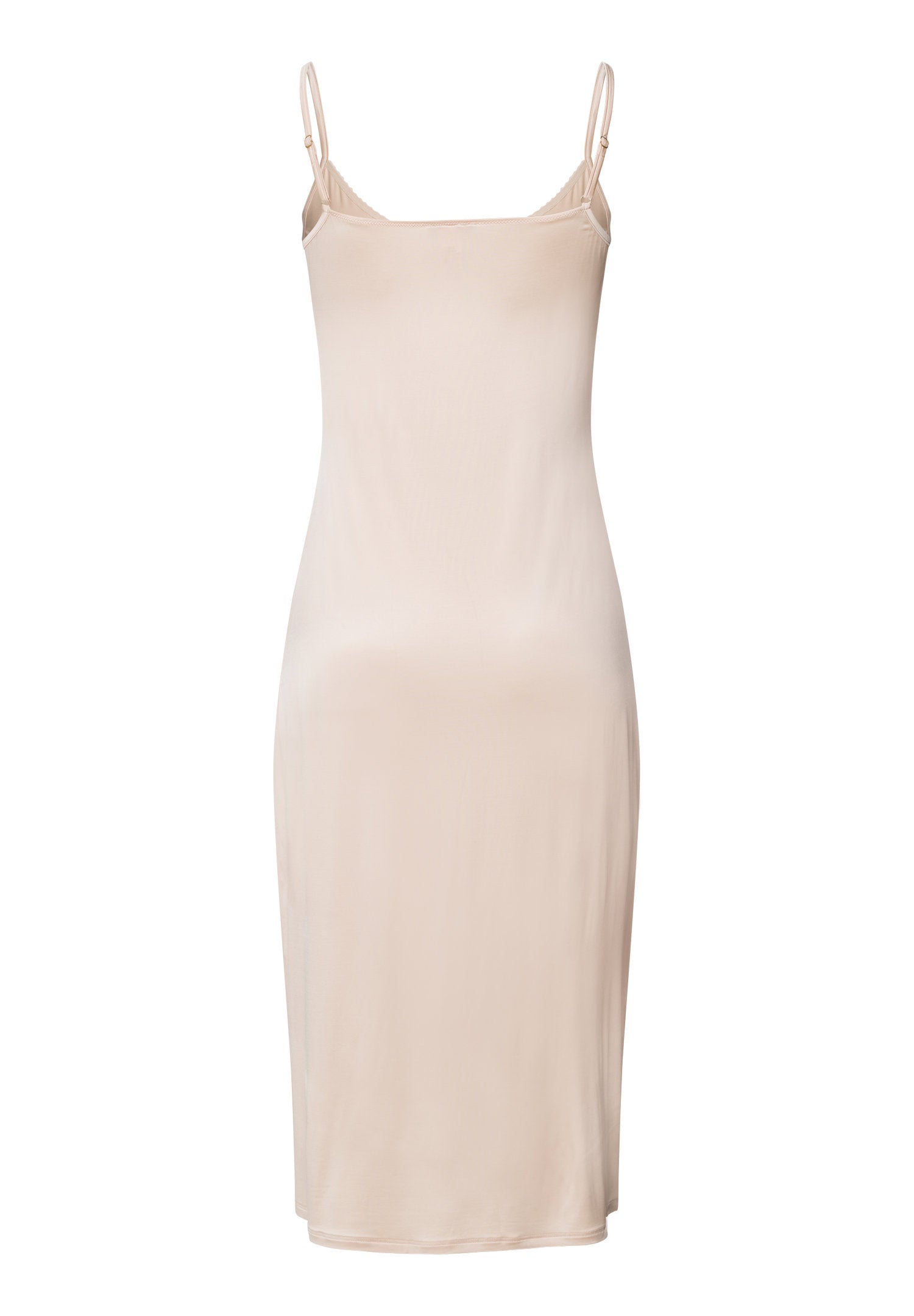hanro-satin-deluxe-bodydress-110cm-unterkleid-natural image 3