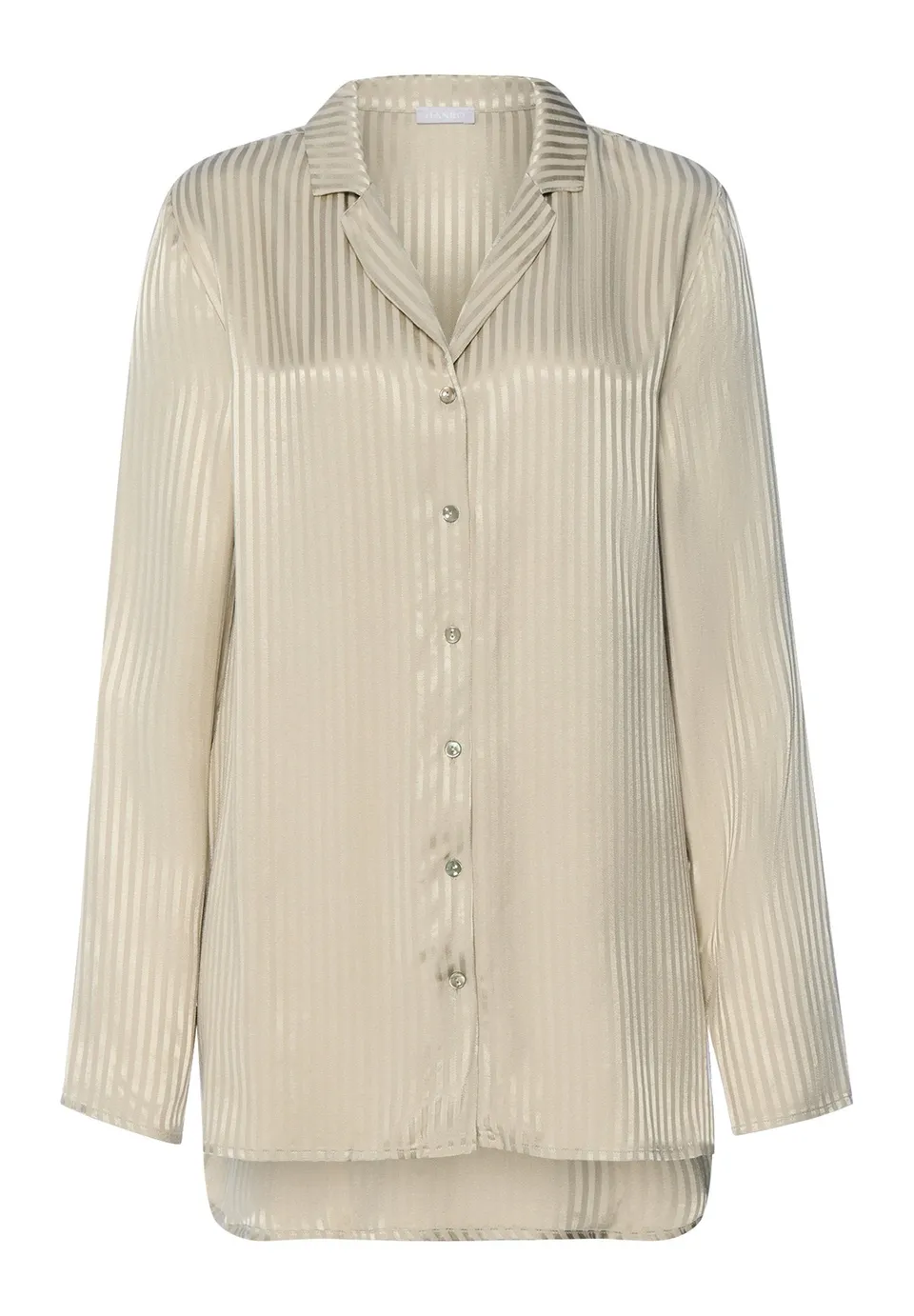 hanro-sleep-lounge-074857-bigshirt-olive-stem-viskose image 1