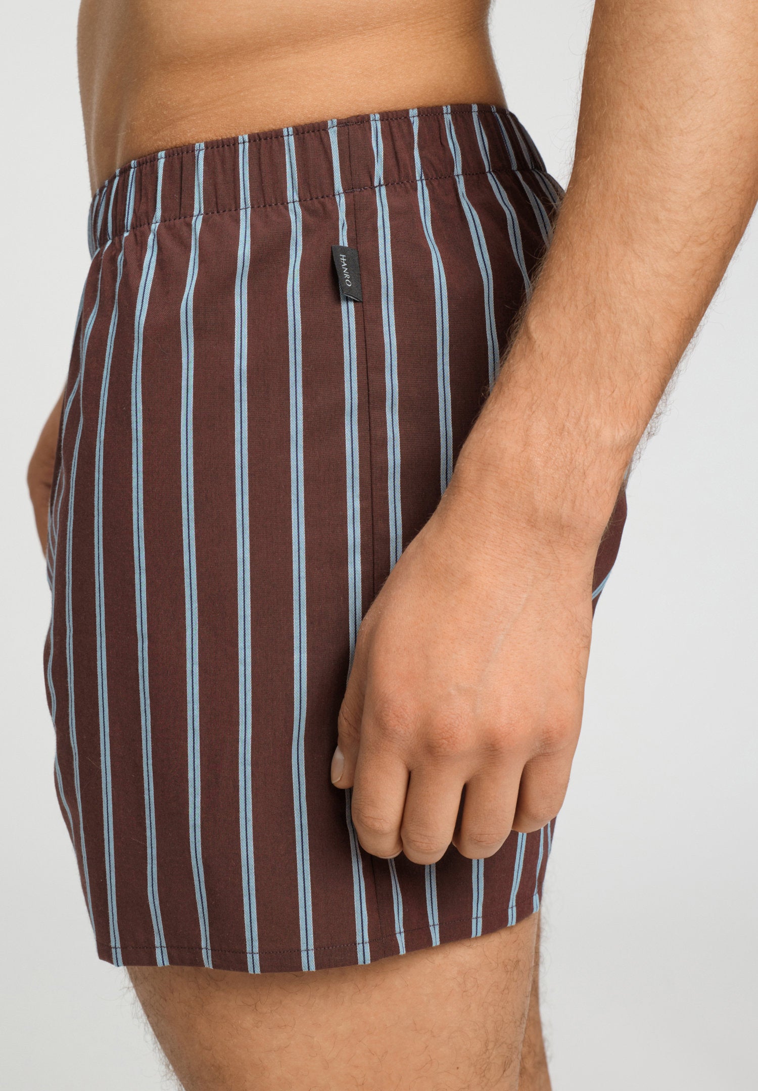 hanro-fancy-woven-boxershorts-libra-stripes-webware image 6