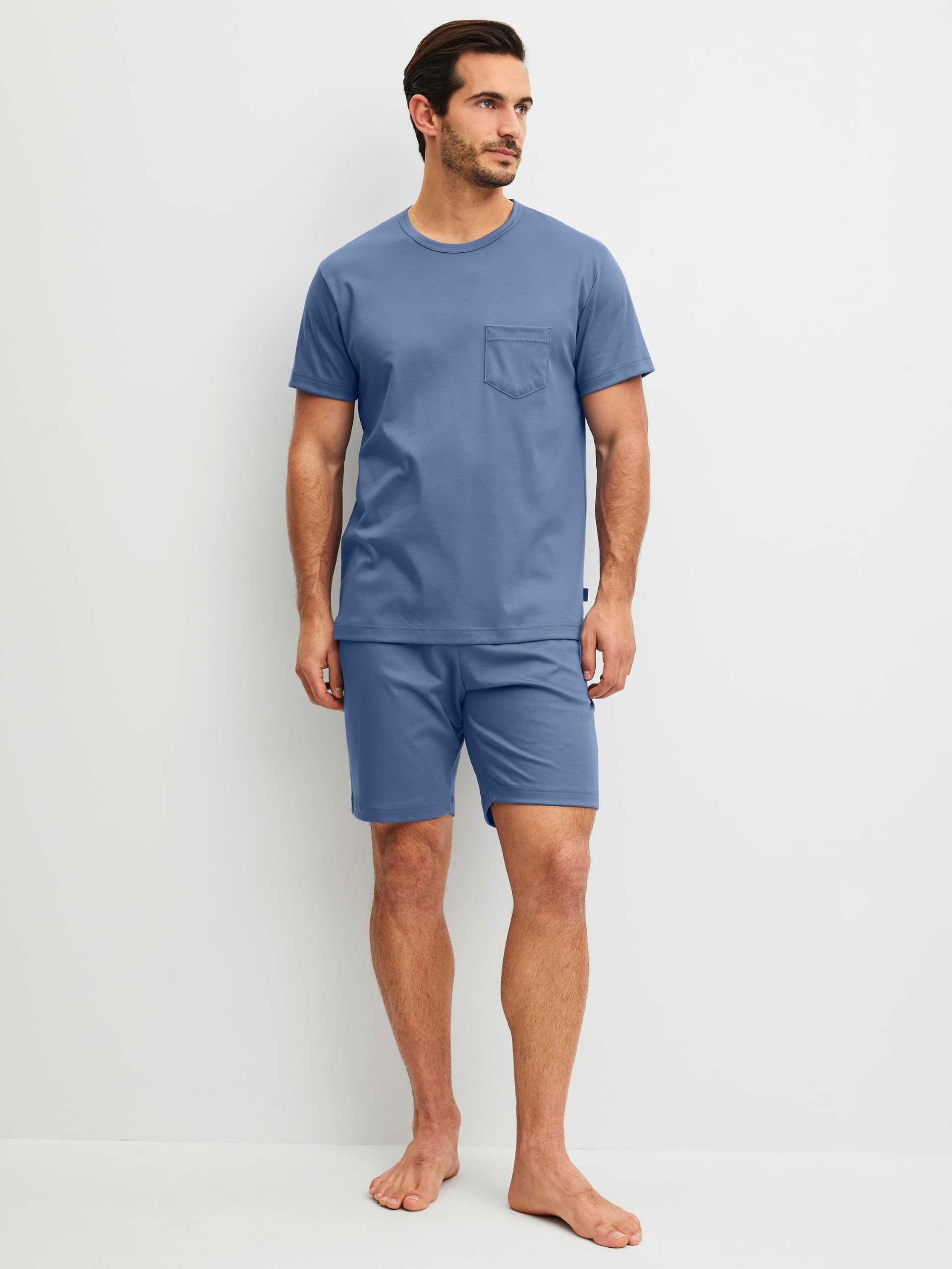 calida-relax-choice-kurz-pyjama-herren-50-baumwolle image 2