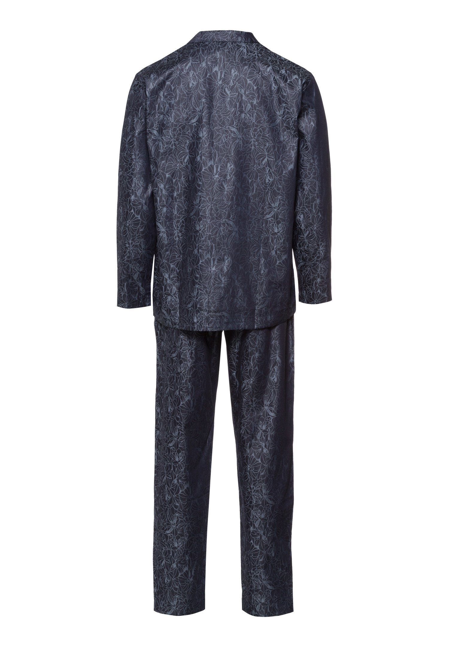 hanro-selection-pyjama-herren-pima-baumwolle-nightshade image 2