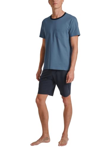 calida-relax-essentials-kurz-pyjama-herren-52-54-bio-baumwolle image 6