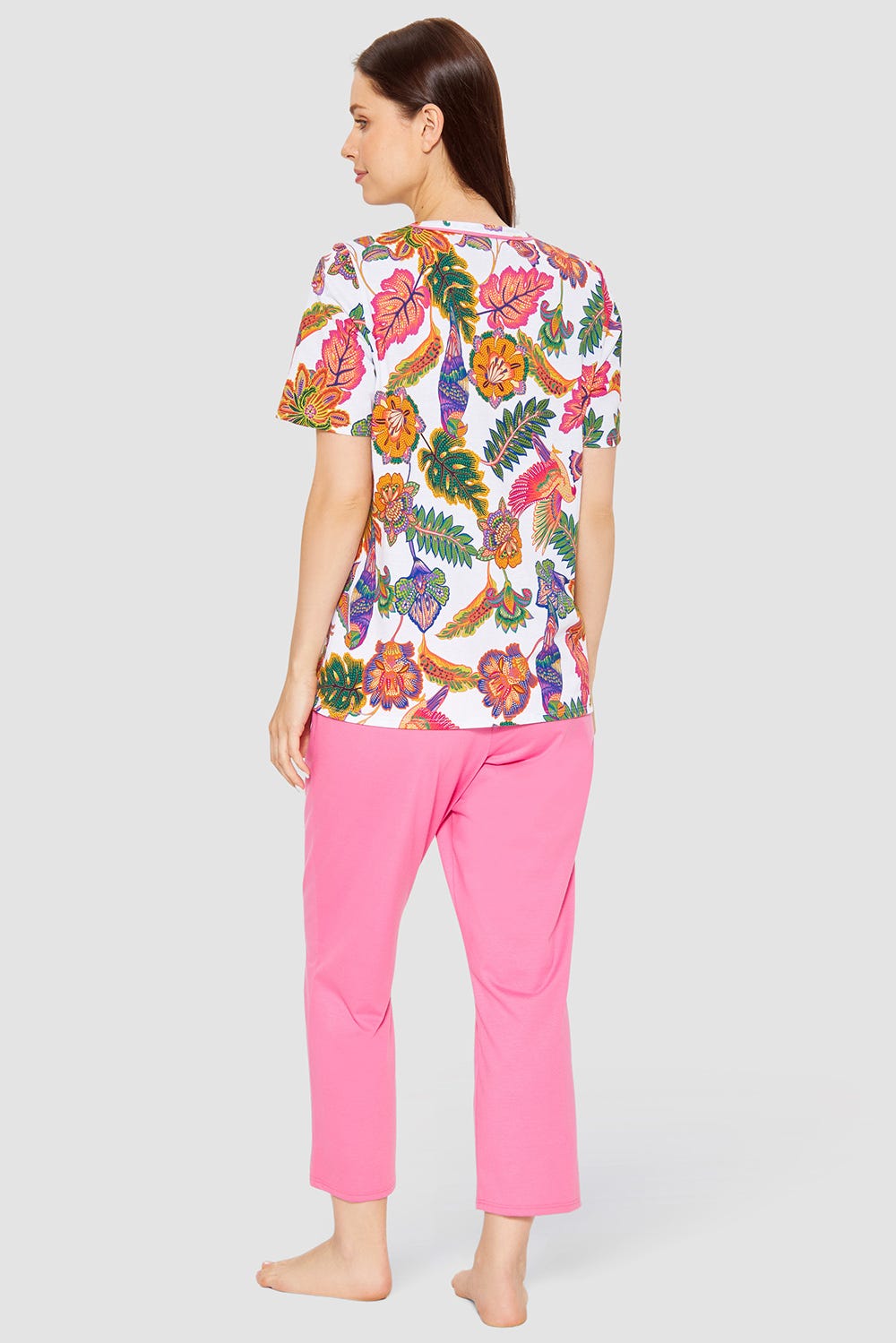 r-sch-be-happy-pyjama-7-8-damen-mehrfarbig-bl-tenprint image 3