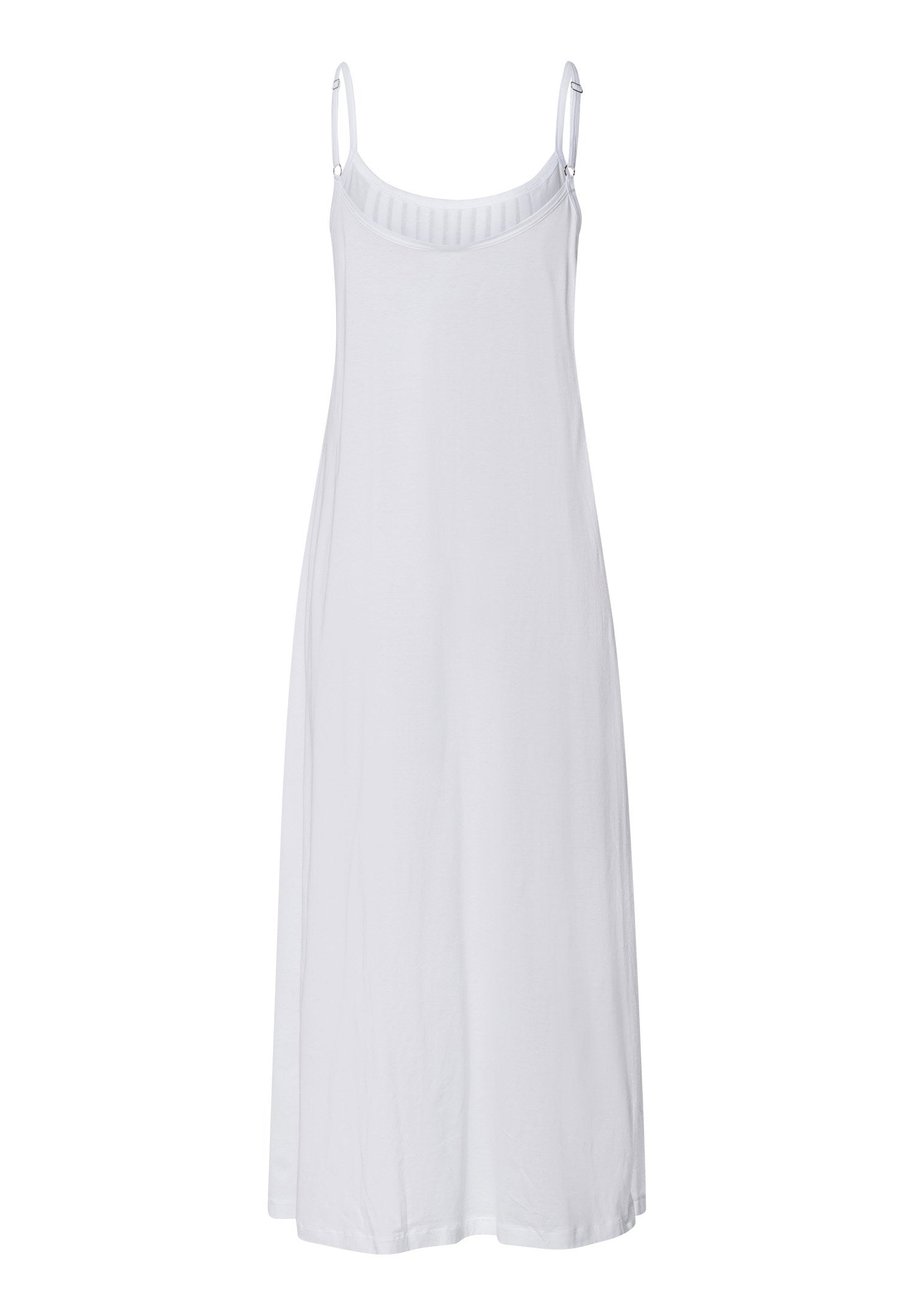 hanro-juliet-spaghetti-nachthemd-lang-white-baumwolle image 3