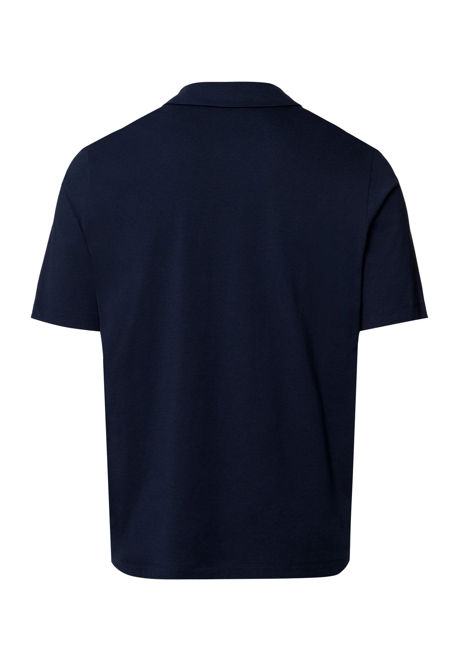hanro-night-day-henley-shirt-deep-navy-baumwolle image 3