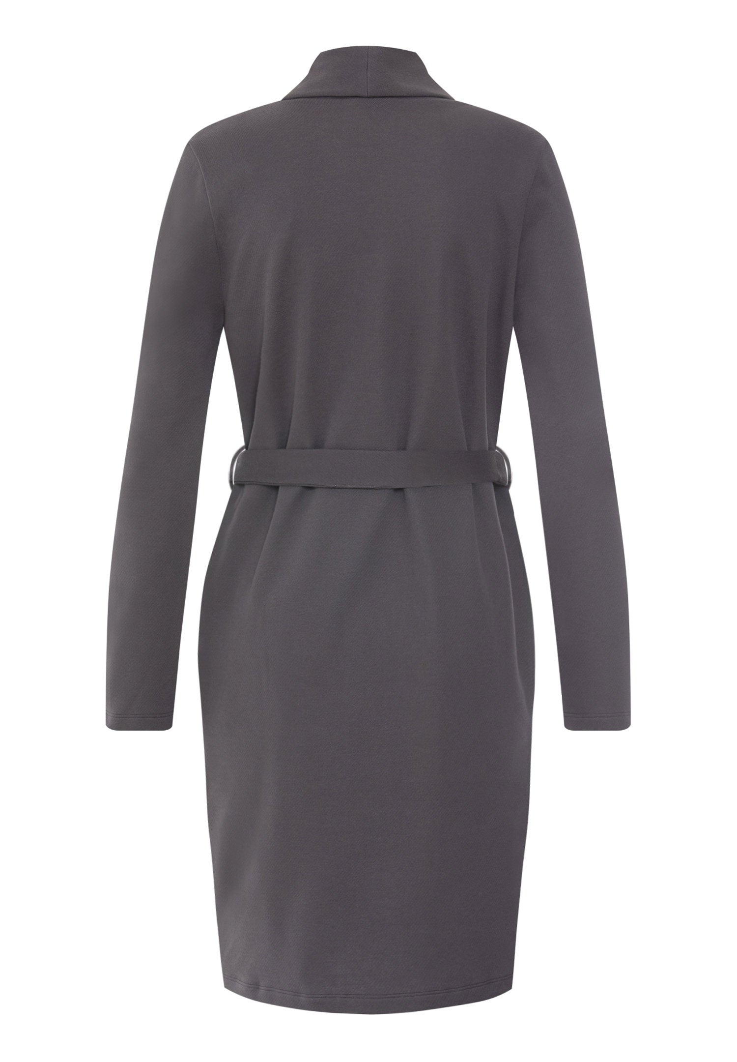 hanro-easy-wear-robe-morgenmantel-dark-sesame-baumwolle image 3