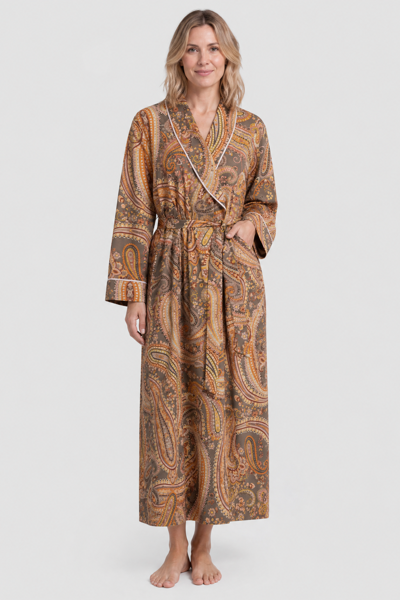 r-sch-be-happy-morgenmantel-maxi-braun-websatin image 1