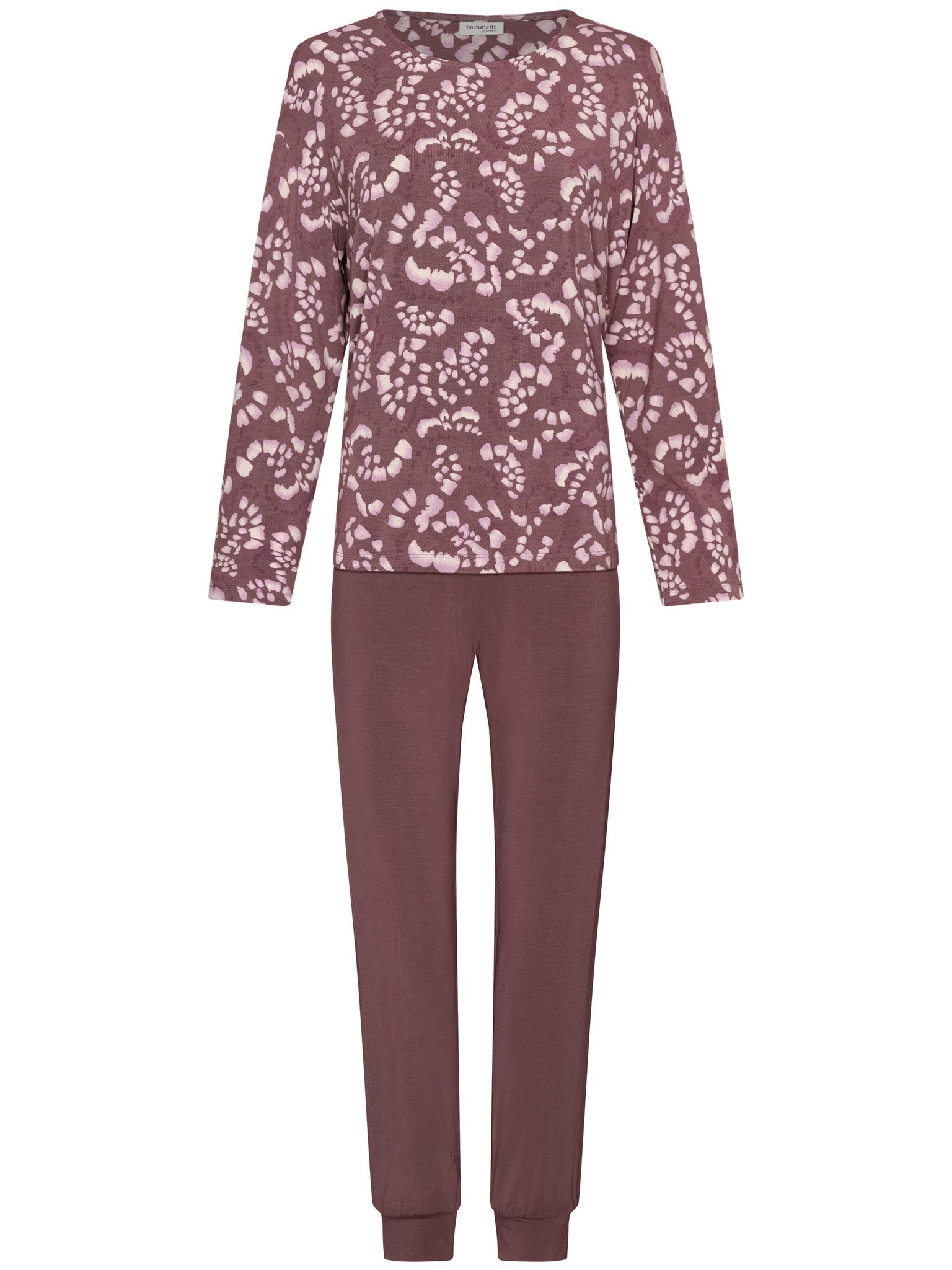 pastunette-premium-mystic-pyjama-lila-modal-langarm image 2